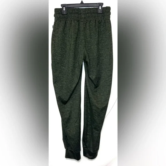 Mondetta Brushed Olive Green Joggers Activewear High Rise Full Length Casual Gym - Picture 11 of 16